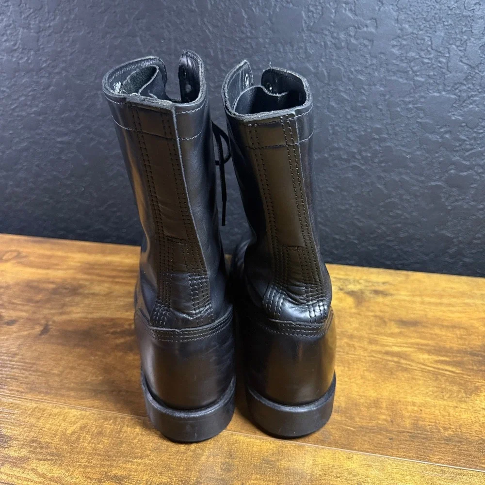 Corcoran 1500 Jump Boot Black Leather Military Combat Paratrooper Mens 10 E